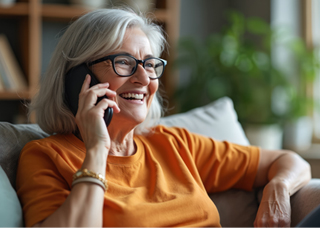 Seguimiento diario y apoyo emocional para la persona y sus familiares
